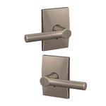 Schlage Custom FC172BRW/CEN Broadway Dummy Leverset with Century Decorative Rosette (2 Single Dummies)