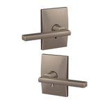 Schlage Custom FC21LAT/CEN Latitude Passage/Privacy Leverset with Century Decorative Rosette
