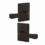 Schlage Custom FC21RVT/GDV Rivington Passage/Privacy Leverset with Grandville Decorative Rosette