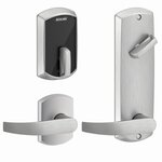 Schlage Electronic FE410FGRW512NEP Control Smart Interconnected Lock UL Listed with Greenwich Trim and Neptune Lever with 5-1/2 Inch Bore Spacing