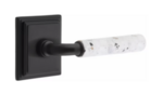 Emtek R-Bar Terrazzo 8561 SD Select Brass Single Dummy Lever with Wilshire Rosette for Right Handed Doors product