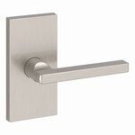 Baldwin HD.SQU.R.CFR Reserve Square Single Dummy Right Handed Lever with Contemporary 5 Inch Rosette