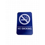 Don-Jo HS907 No Smoking ADA Blue Sign