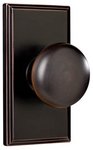 Weslock 3740 Impresa Elegance Collection Keyed Entry Knobset with Woodward Rosette