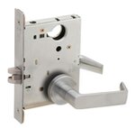 Schlage L9010 06A Passage Latch Mortise Lock with 06 Lever and A Rose