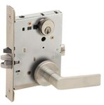 Schlage L9050P 01A Entry/Office Mortise Lock with 01 Lever and A Rose