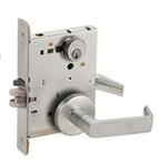 Schlage L9050P 06A Entry/Office Mortise Lock with 06 Lever and A Rose