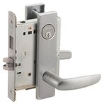Schlage L9456P 07L Corridor Mortise Lock with 07 Lever and L Escutcheon