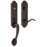 Baldwin M512.RFD Estate Boulder Full Dummy Handleset for Right Handed Doors