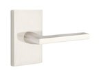 Emtek Helios 5212 Privacy Leverset with Modern Rectangular Rosette for Left Handed Doors