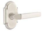Emtek Milano 8208 Privacy Leverset with #8 Rosette for Left Handed Doors