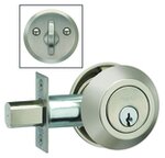 Omnia MODDBA Square Auxiliary Deadbolt Kit powered by Level From the Prodigy Collection