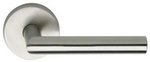 Omnia 12PR Stainless Steel Privacy Leverset
