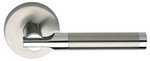 Omnia 23PR Stainless Steel Privacy Leverset