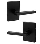 Kwikset 720HFL RCT Halifax Passage Leverset with Rectangular Rosettes