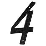 Deltana RNZ44 Zinc 4 Inch House Number