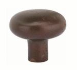 Emtek 86058 Sandcast Bronze Round Cabinet Knob 1-1/4 Inch Diameter