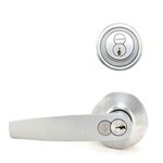 Schlage S251RD-JUP Jupiter Entrance Door Lever Set with Full Size Interchangeable Core