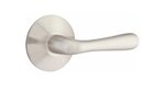 Emtek Basel 5207 Privacy Leverset with Modern Rosette for Right Handed Doors