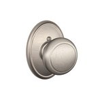 Schlage F170AND/WKF Andover Single Dummy Knob with Wakefield Decorative Rosette