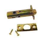 Emtek EMPVL234S Standard Privacy Latch with 2-3/4 Inch Backset and Square Corners