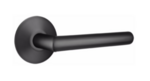 Emtek Stuttgart 5207 Brass Modern Privacy Leverset with Modern Rosette for Right Handed Doors