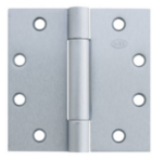 Ives 3CB1HW412 4-1/2" x 4-1/2" Full Mortise Three Knuckle Heavy Weight Steel Hinge