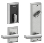 Schlage Electronic FE410FADD512ELA Control Smart Interconnected Lock UL Listed with Addison Trim and Elan Lever with 5-1/2 Inch Bore Spacing