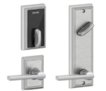Schlage Electronic FE410FADD512LAT Control Smart Interconnected Lock UL Listed with Addison Trim and Latitude Lever with 5-1/2 Inch Bore Spacing