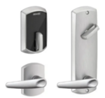 Schlage Electronic FE410FGRW512JAZ Control Smart Interconnected Lock UL Listed with Greenwich Trim and Jazz Lever with 5-1/2 Inch Bore Spacing
