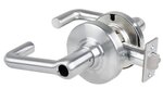 Schlage ALX50L-TLR Tubular Entrance/Office Keyed Entry Door Lever Set Less Standard Cylinder