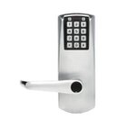 Kaba Simplex E2031XSLL Eplex Cylindrical Electronic Pushbutton Lock with Key in Lever