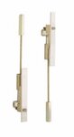 Ives FB31P12MD 12 Inch Pair of Automatic Flush Bolts for Metal Doors