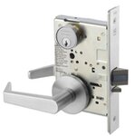 ASSA Abloy Accentra AUR8807FL Entry Mortise Lock with Augusta Lever and Copenhagen Rose
