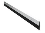 Pemko 3151CN48 48" (4') Door Bottom Sweep with 1" EPDM Clear Aluminum Finish