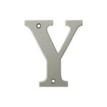 Deltana RL4Y Solid Brass 4 Inch House Letter &quot;Y&quot;