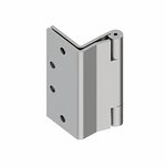 Hager AB7001412 4-1/2" x 4-1/2" Standard Weight Concealed Anti Friction Bearing Three Knuckle Swing Clear Hinge - * Not Returnable *