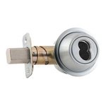 Schlage B560J Single Cylinder Deadbolt without Full Size Interchangeable Core