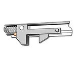 Emtek BSC001 Soft Open / Close Kit for Barn Door Hardware
