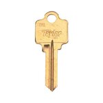 Ilco AR1BR Taylor Arrow AR1 Key Blank Brass Finish *MUST BE PURCHASED IN MULTIPLES OF 50*