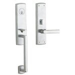 Baldwin M516.RENT Estate Soho Single Cylinder Mortise Handleset for Right Handed Doors