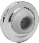 Schlage Ives WS401402-CCV 2-1/2 Inch Brass Concave Wall Bumper with Plastic &amp; Drywall Anchors