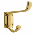 Crown Cabinet Hardware Coat and Robe Hooks